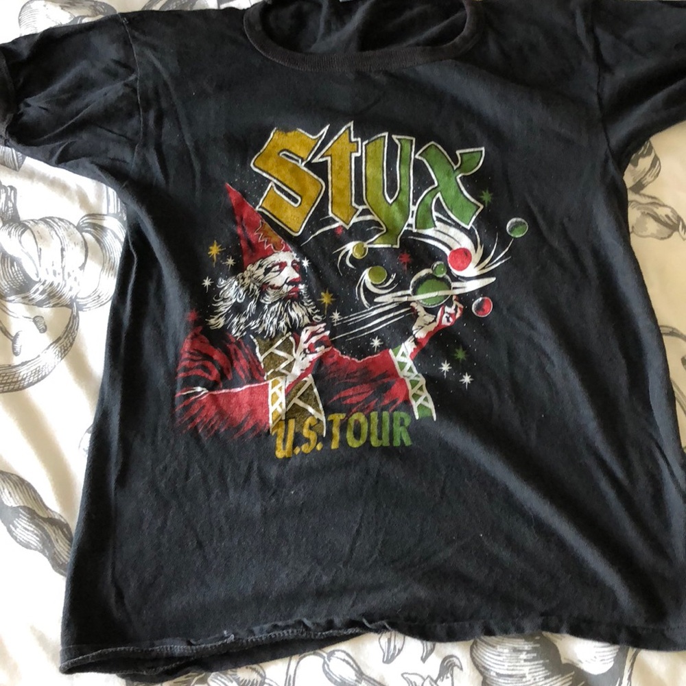 Styx vintage T-shirt concert authentic bootleg